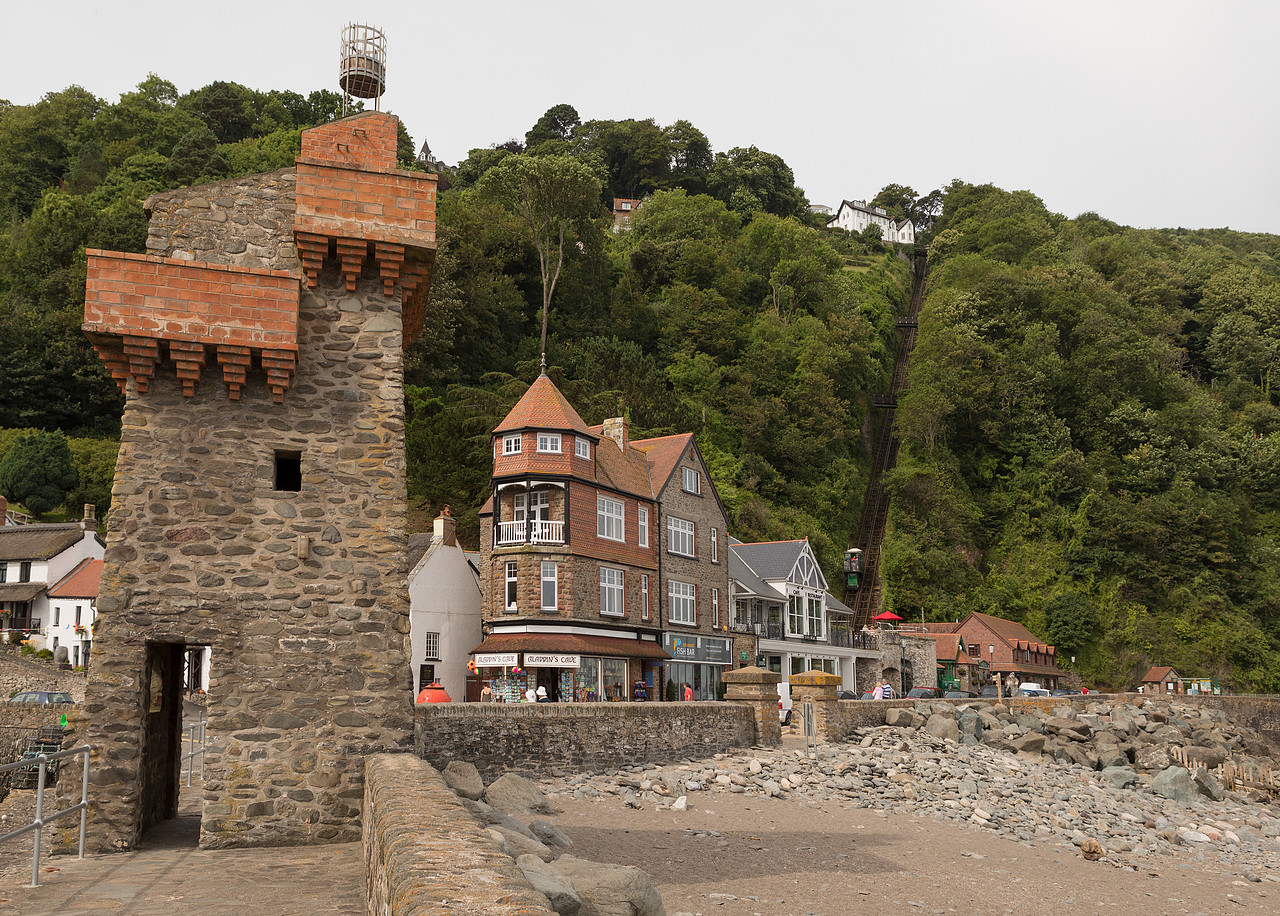 Standseilbahn Of Llcr At Lynmouth