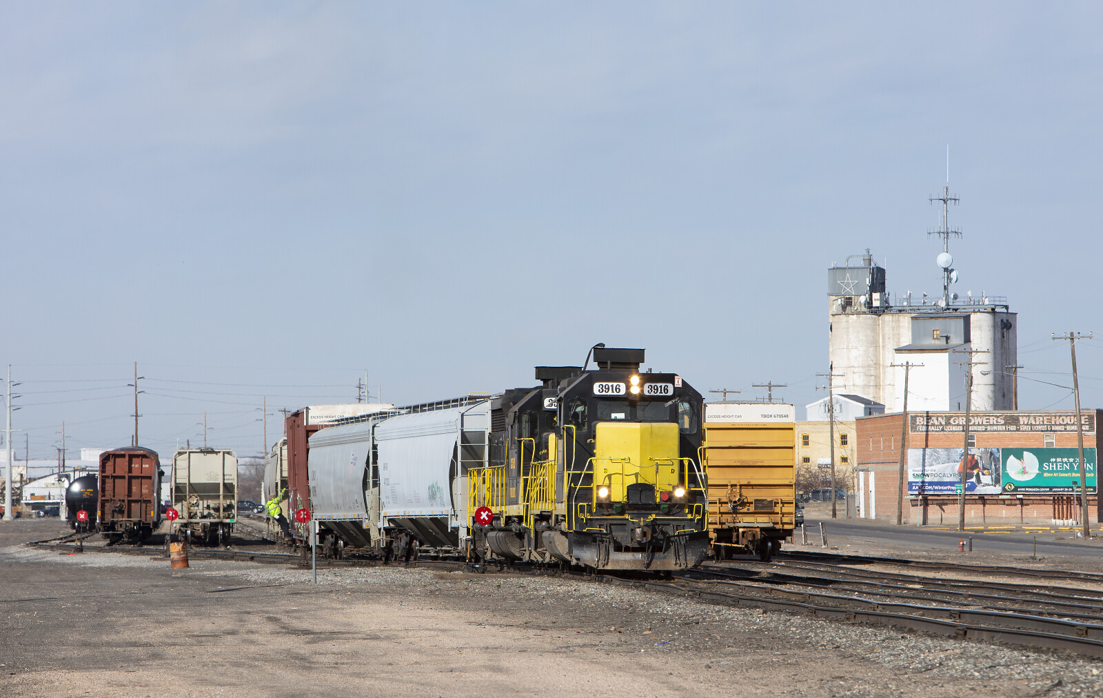 GP39E No 3916 Of WAMX At Twin Falls