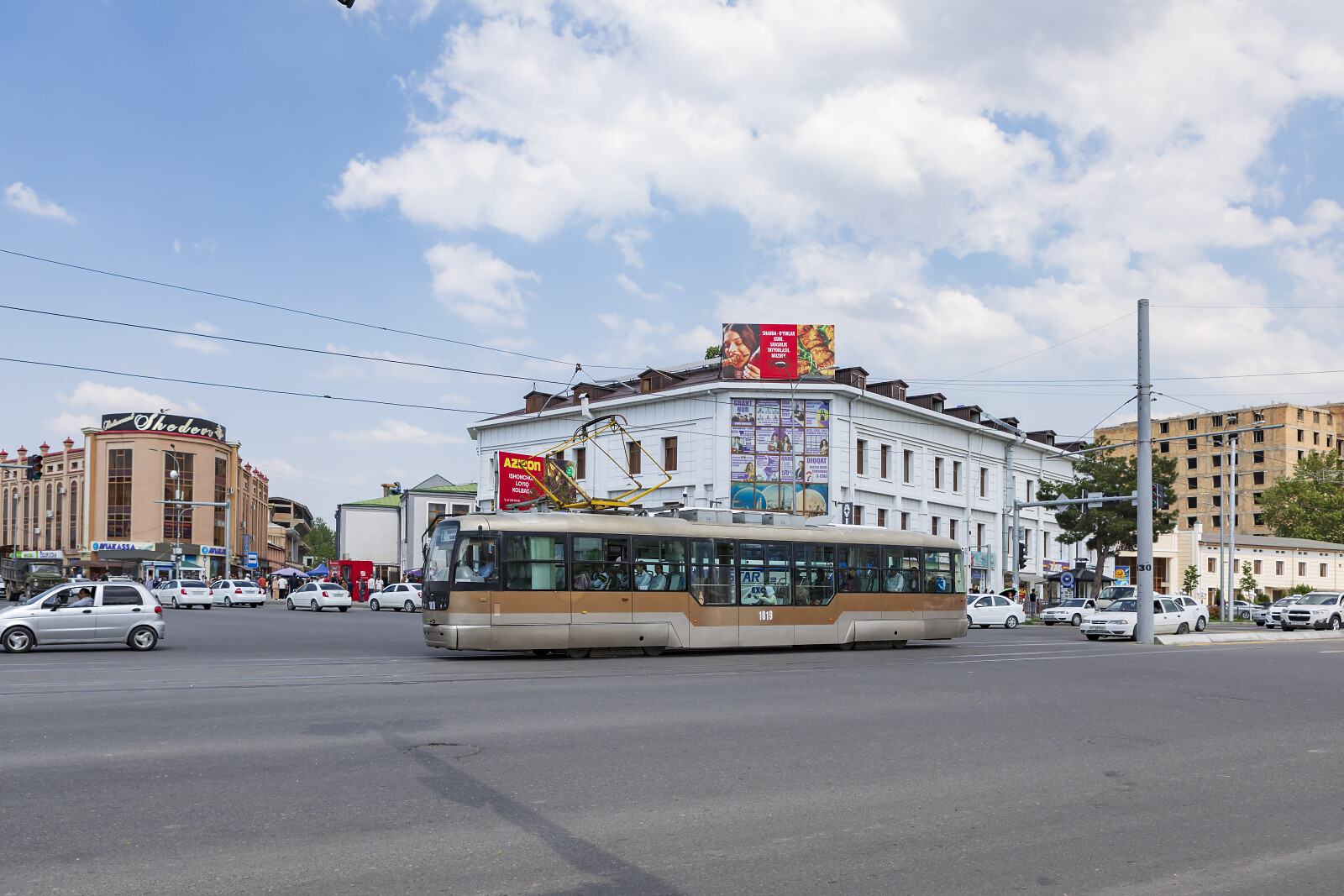 1019 of DK (Tramvay liniyalarini ekspluatatsiya qilish direksiyasi) at Samarkand (Dahbet), Uzbekistan
